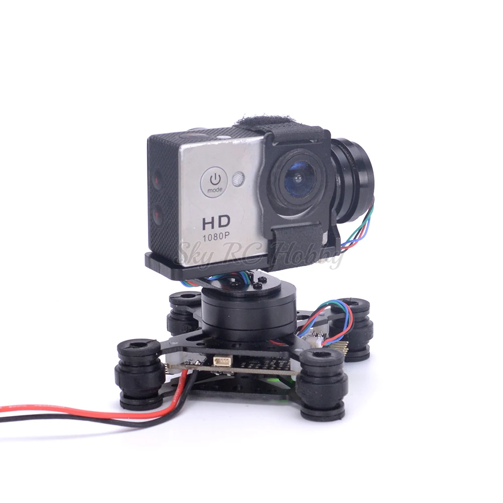 น้ำหนักเบา2แกน/3-Axis Brushles - Drone Gimbal For Gopro Hero บทวิจารณ์และราคา