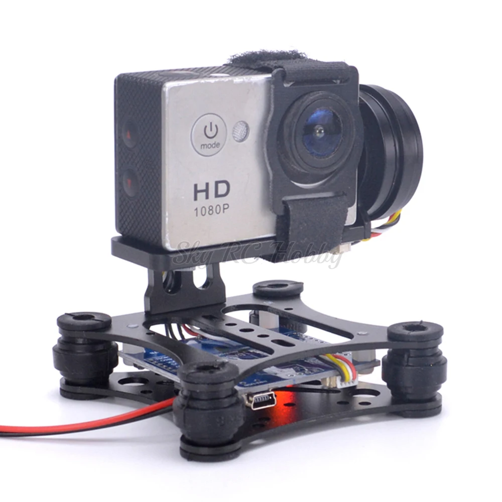 น้ำหนักเบา2แกน/3-Axis Brushles - Drone Gimbal For Gopro Hero บทวิจารณ์และราคา