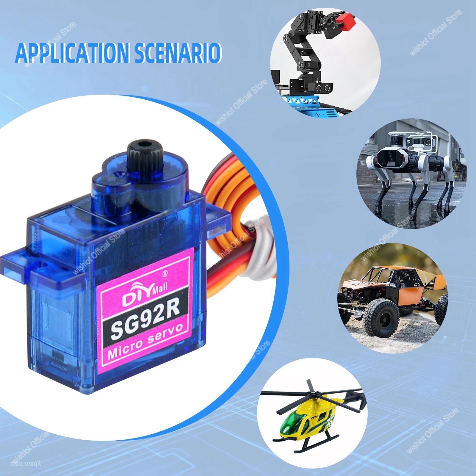 SG92R Micro Servo มอเตอร์ 4.8- - Drone Gimbal Controller บทวิจารณ์และราคา