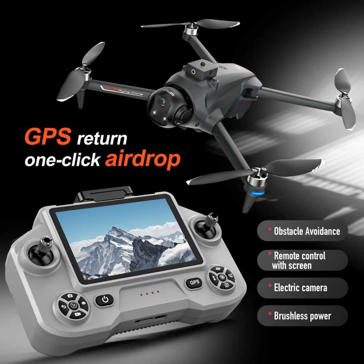 โดรน YL059 FPV GPS Quadcopter  - Drone Gimbal 2 Axis บทวิจารณ์และราคา